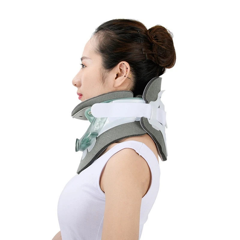 Adjustable Cervical Traction Neck Brace – Spine Support & Neck Pain Relief Device