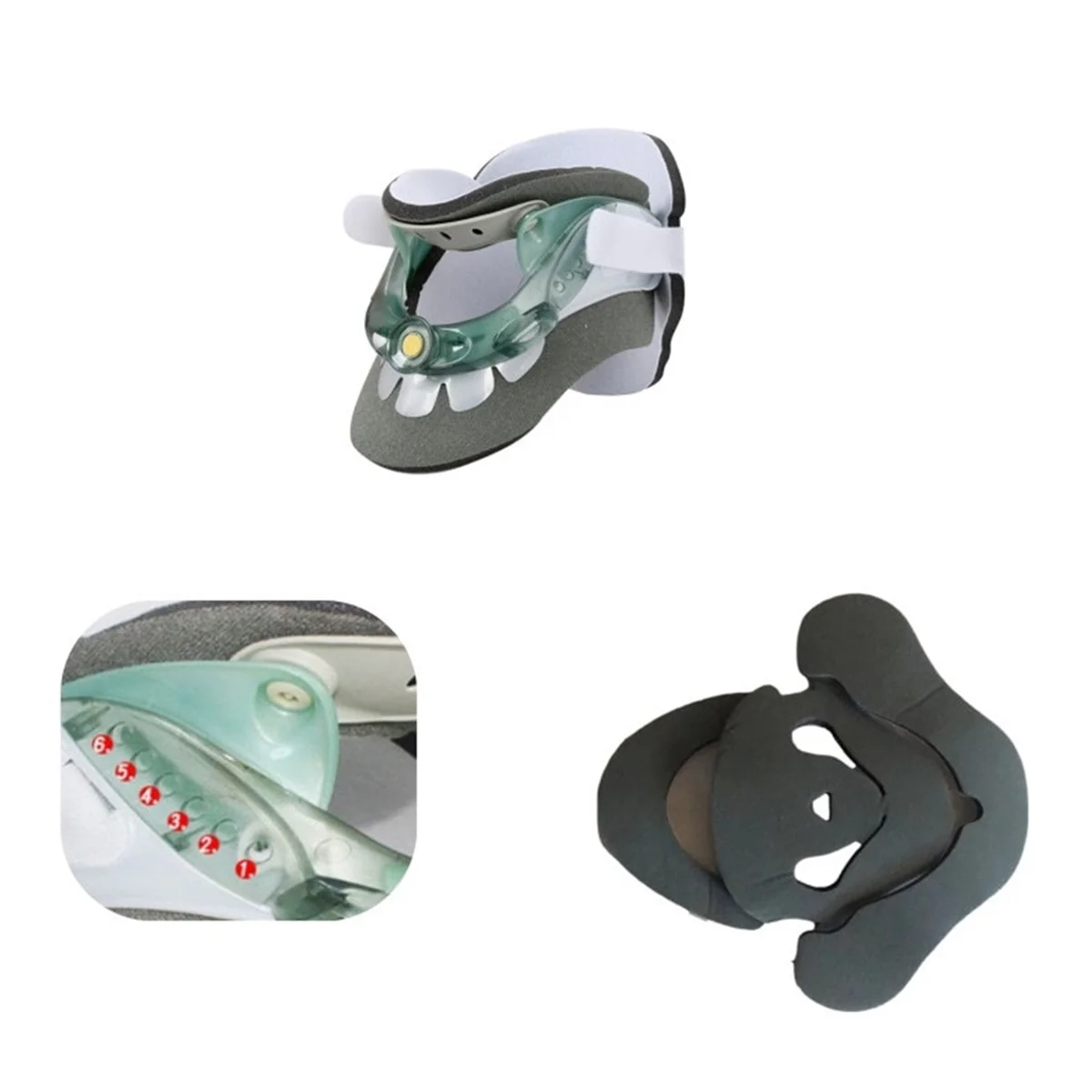 Adjustable Cervical Traction Neck Brace – Spine Support & Neck Pain Relief Device