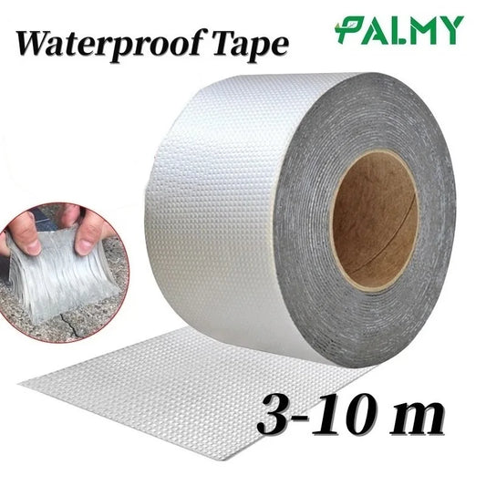 Waterproof Aluminum Foil Butyl Tape – Heat Resistant Crack & Leak Repair Seal (Thickened)