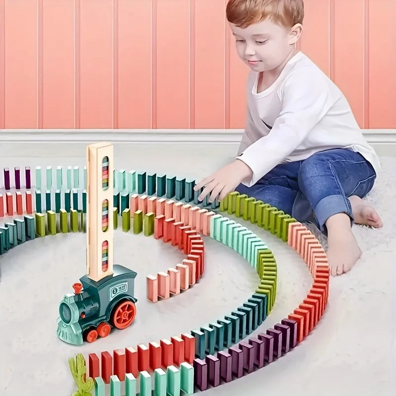 Domino Train: Educational and Satisfying