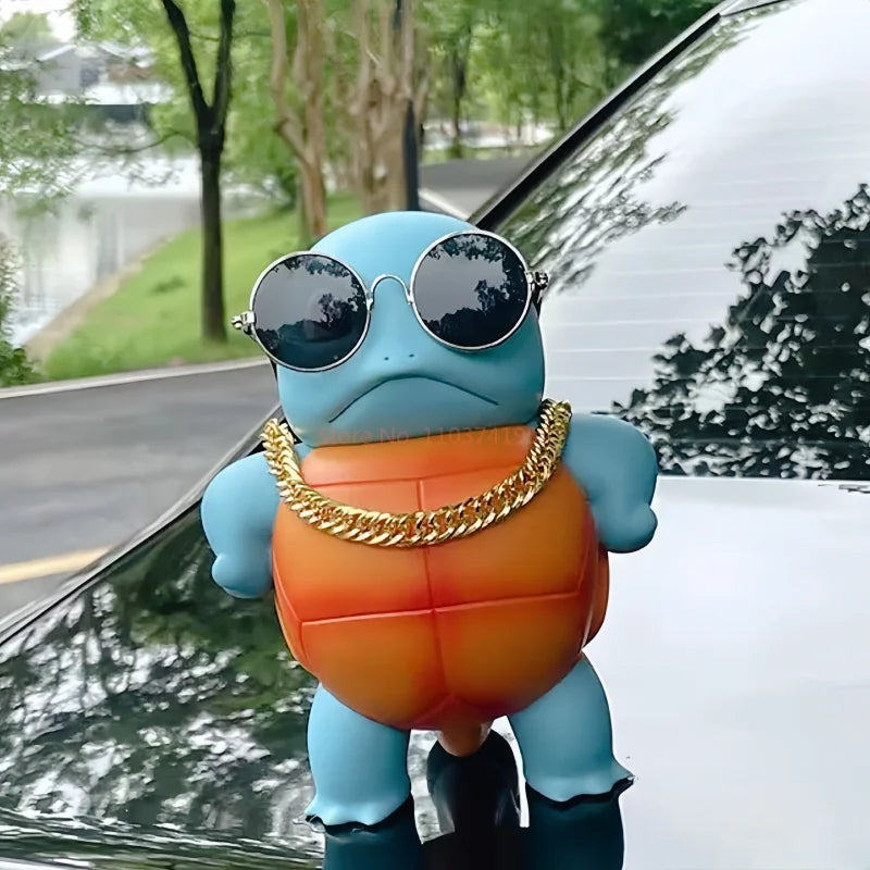 Turtle Water-Spraying Car Accessory – Fun and Humorous Decor for Your Ride