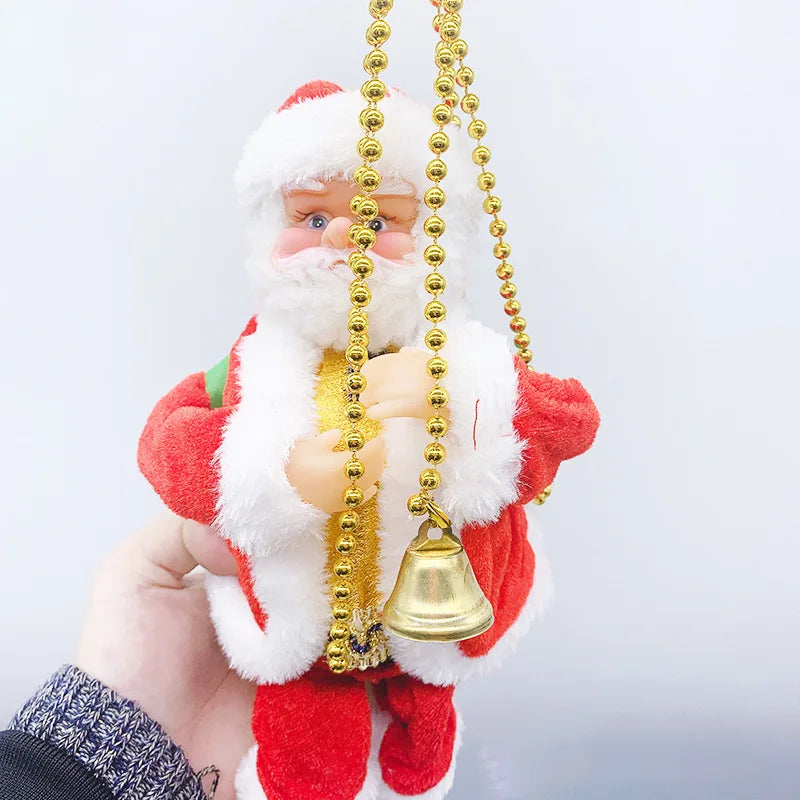 Climbing Santa Claus Electric Christmas Toy | Holiday Window Decoration & Unique Gift