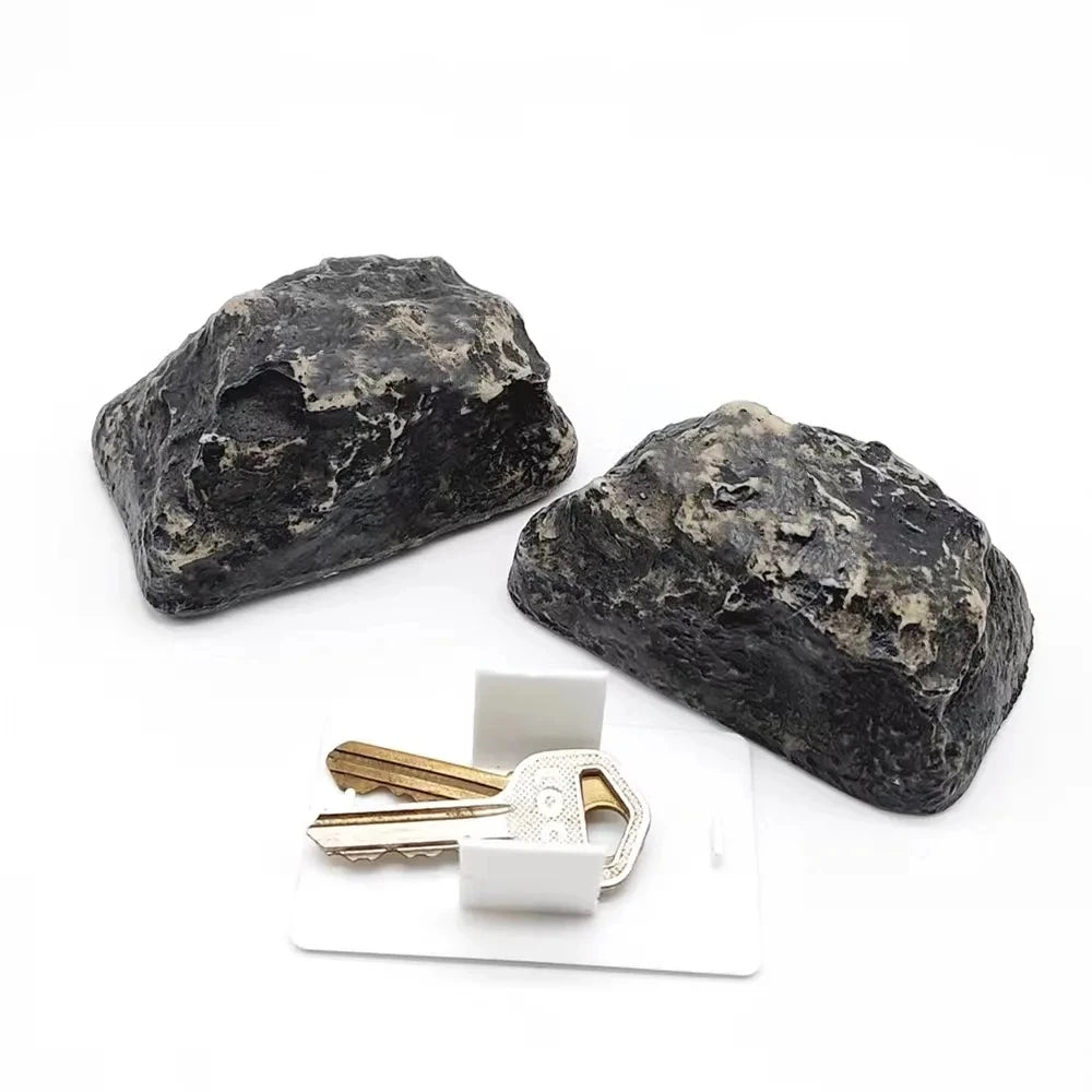 Realistic Stone Key Safe – Hidden Outdoor Storage Box for Spare Keys