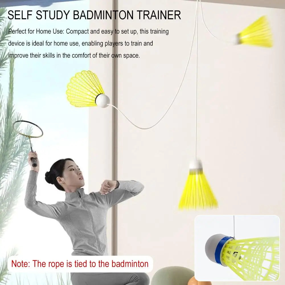 Solo Badminton Training & Workout Device – Power, Precision & Fitness Enhancer