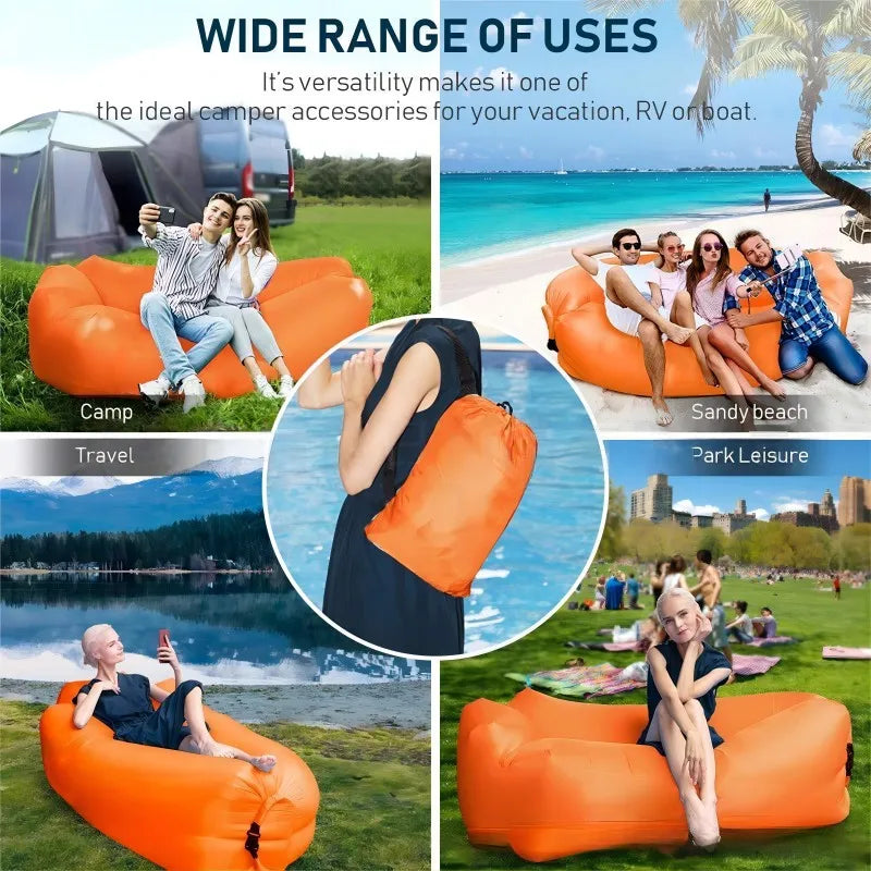 Ultra-Light Inflatable Lazy Sofa – Portable and Comfortable Anywhere